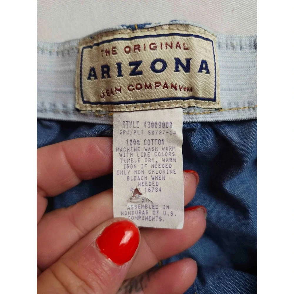 The Original Arizona Jean Company Mens XL Blue‎ Denim Boxer Shorts Underwear